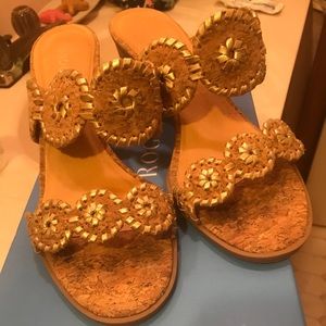 LIKE NEW JACK ROGERS HEELS